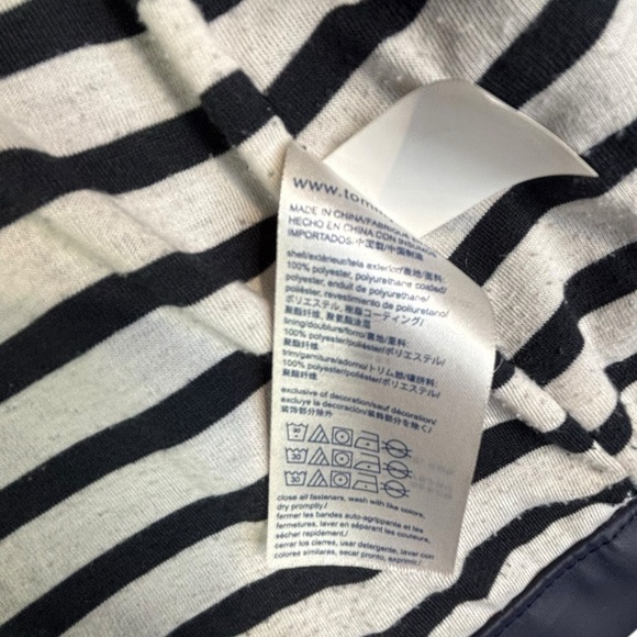 Tommy Hilfiger Kids Navy Rain Coat - Picture 6 of 9